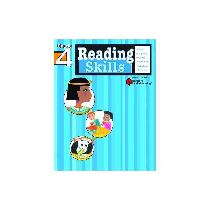 Reading Skills: Grade 4 (Flash Kids Harc..., Flash Kids
