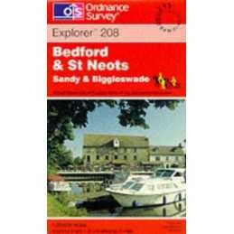 Bedford and St.Neots (Explorer Maps) by Ordnance Survey Sheet map, folded Book