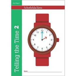 Telling the Time Book 2: Year 2, Ages 6-7 by Christine Shaw Book  Fast