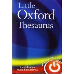 Little Oxford Thesaurus by Oxford Languages Hardback Book