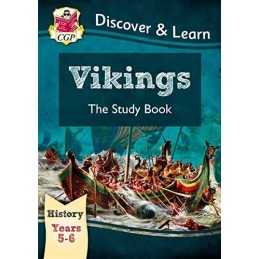KS2 Discover & Learn: History - Vikings Study Book, Year 5 & 6: ... by CGP Books