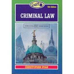 SWOT: Criminal Law, Ryan LLM, Christopher