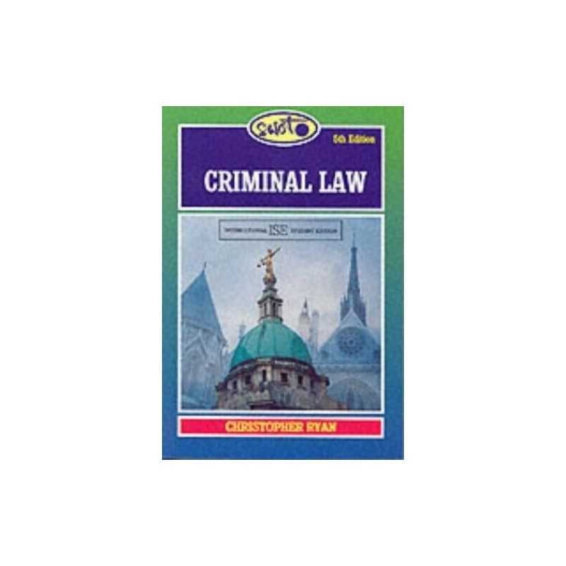 SWOT: Criminal Law, Ryan LLM, Christopher