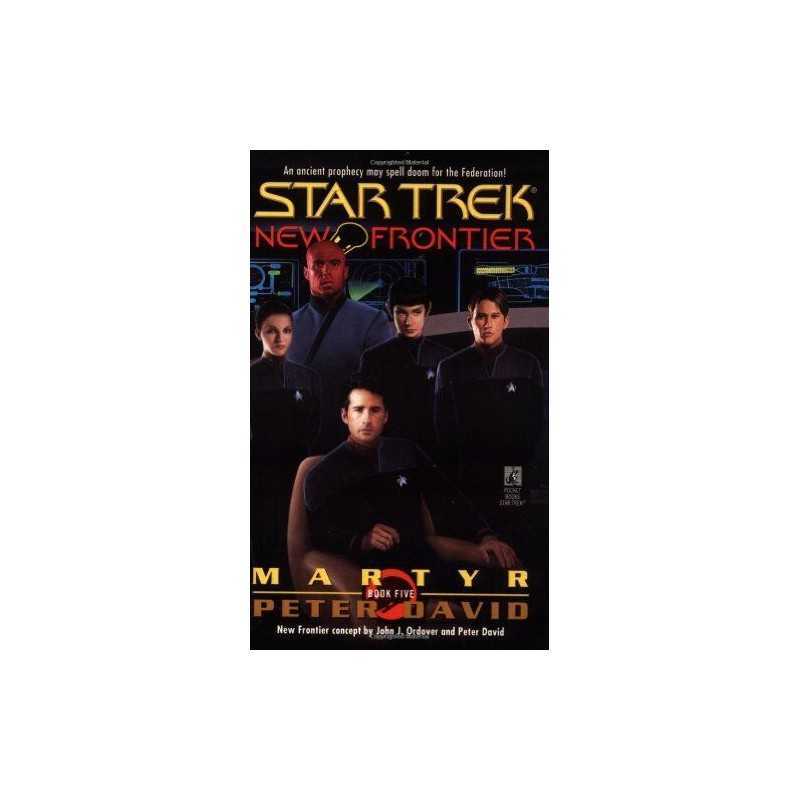 Martyr (Star Trek: New Frontier) by David, Peter Paperback Book  Fast