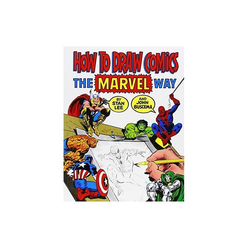 How to Draw Comics the Marvel Way by Buscema, John Paperback Book