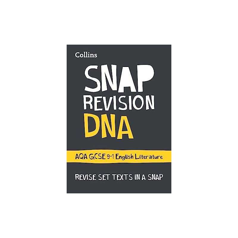 DNA: New Grade 9-1 GCSE English Literature AQA Text Guide (Co... by Collins GCSE