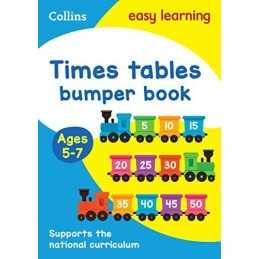 Times Tables Bumper Book Ages 5-7: ..., Collins Easy Le