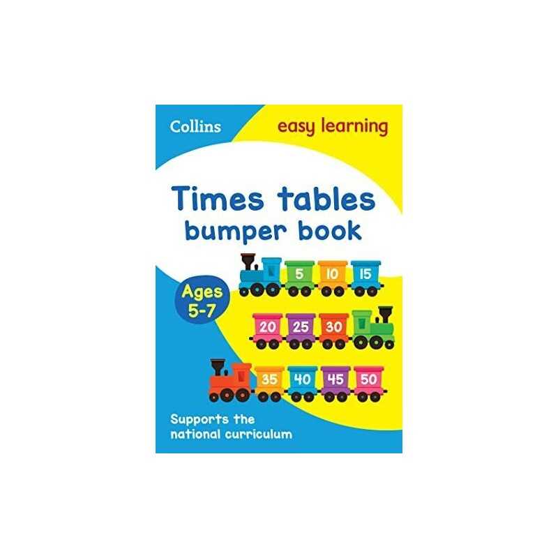 Times Tables Bumper Book Ages 5-7: ..., Collins Easy Le