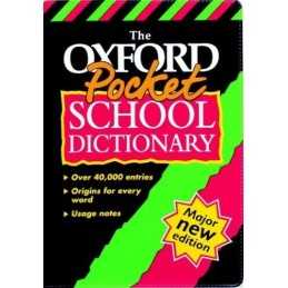 Pocket School Dictionary Paperback Book