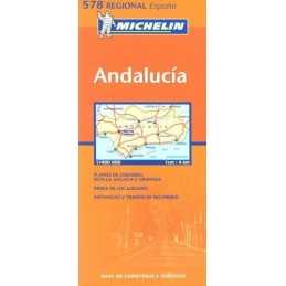 Andalucia (Michelin Regional Maps) Sheet map, folded Book