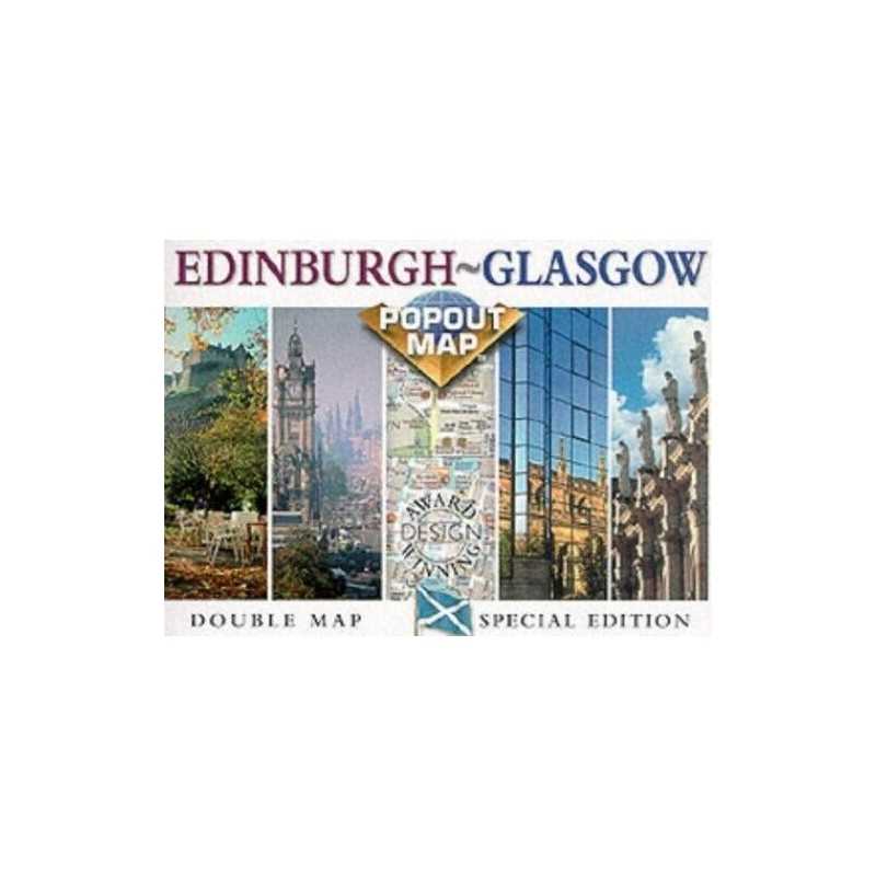 Edinburgh/Glasgow (Europe Popout Maps) by Compass Maps Sheet map Book
