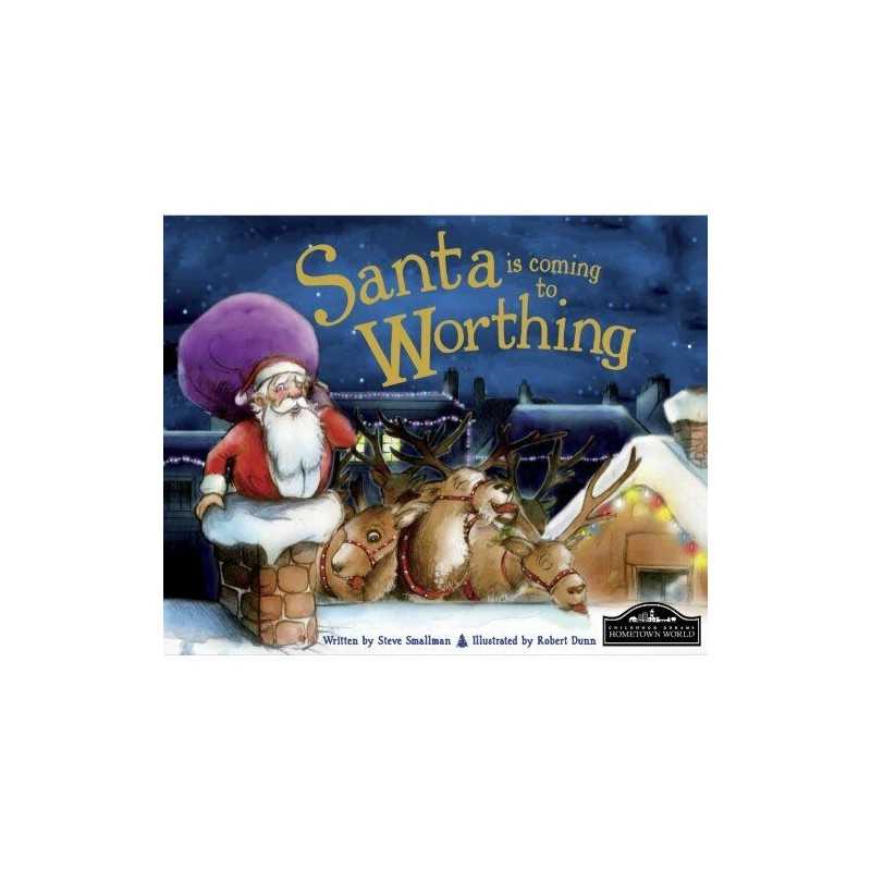 Santa is Coming to Worthing by Steve Smallman Book