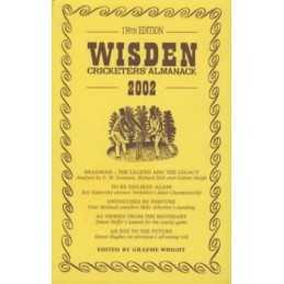 Wisden Cricketers Almanack 2002 by Graeme Wright Paperback Book  Fast
