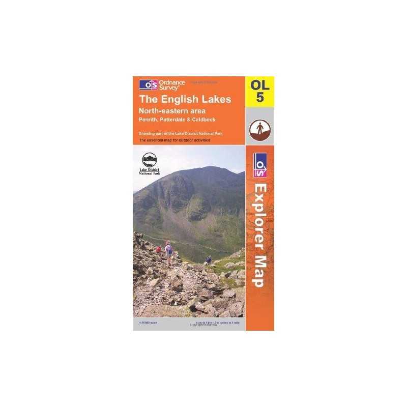 The English Lakes: North Eastern Area (O... by Ordnance Survey Sheet map, folded