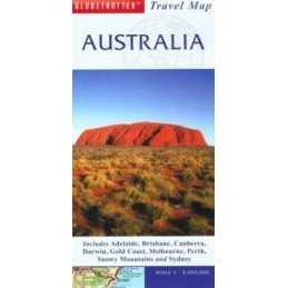 Australia (Globetrotter Travel Map) by Globetrotter Hardback Book  Fast