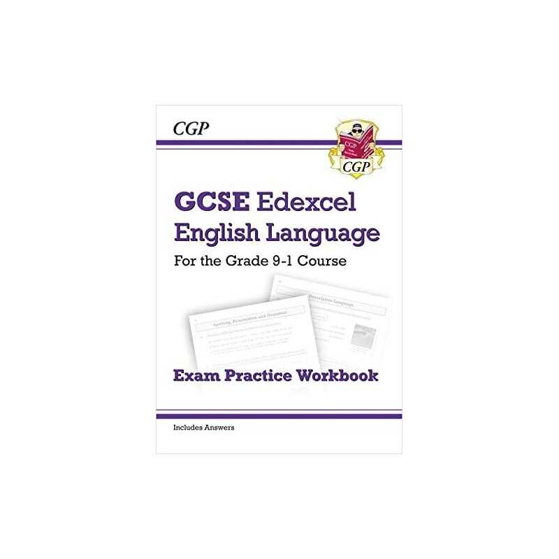 GCSE English Language Edexcel Workbook - for the Grade 9-1 Cours... by CGP Books