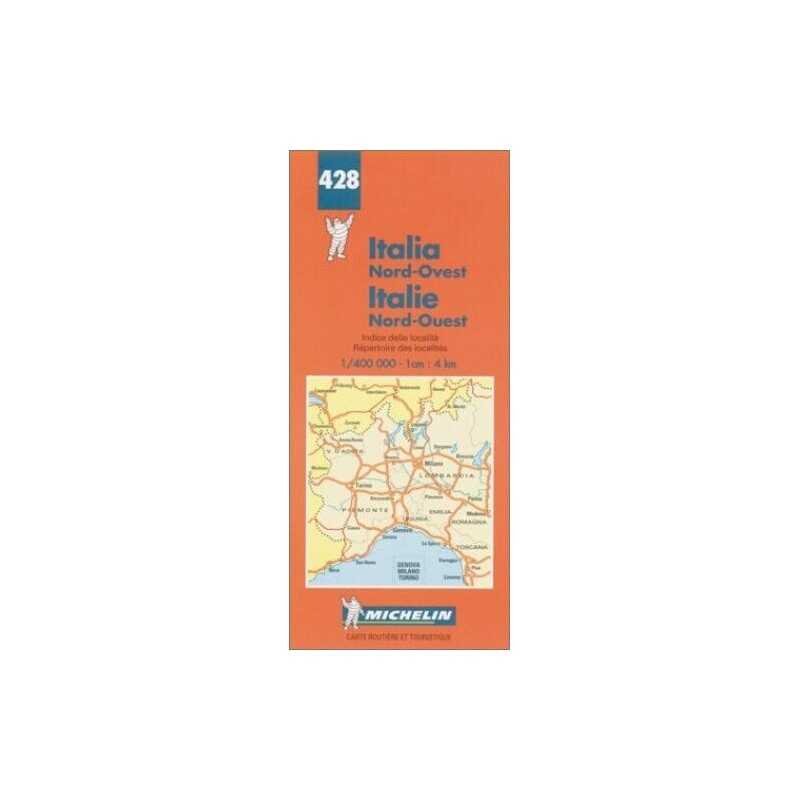 North West Italy: No.428 (Michelin Maps), Pneu Michelin