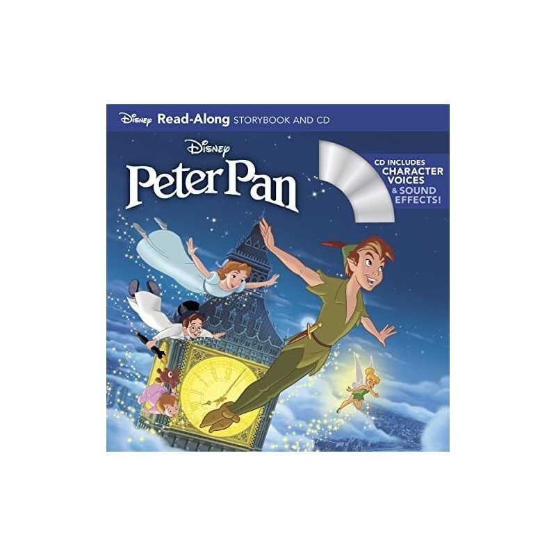 Peter Pan Read-Along Storybook and CD by Disney Books Book