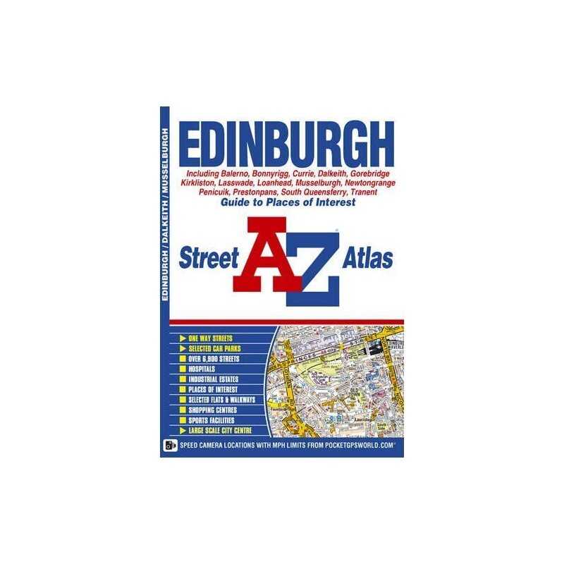 Edinburgh Street Atlas (A-Z Street Maps & A... by Geographers A-Z Map Paperback