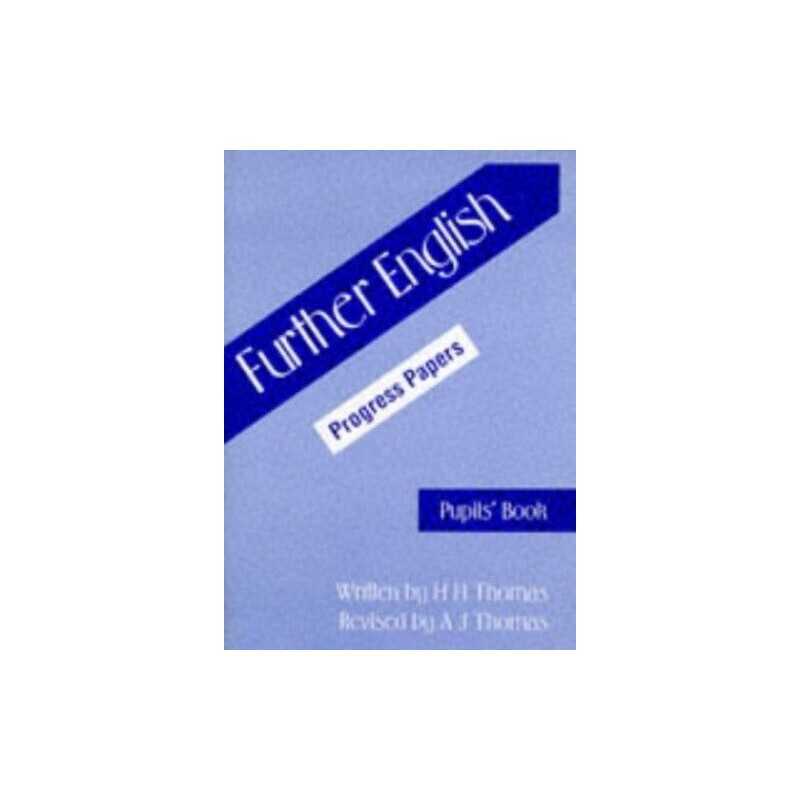 Further English Progress Papers, Thomas, H. Henry