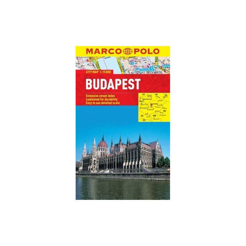 Budapest Marco Polo City Map (Marco Polo City Maps) by Marco Polo Book