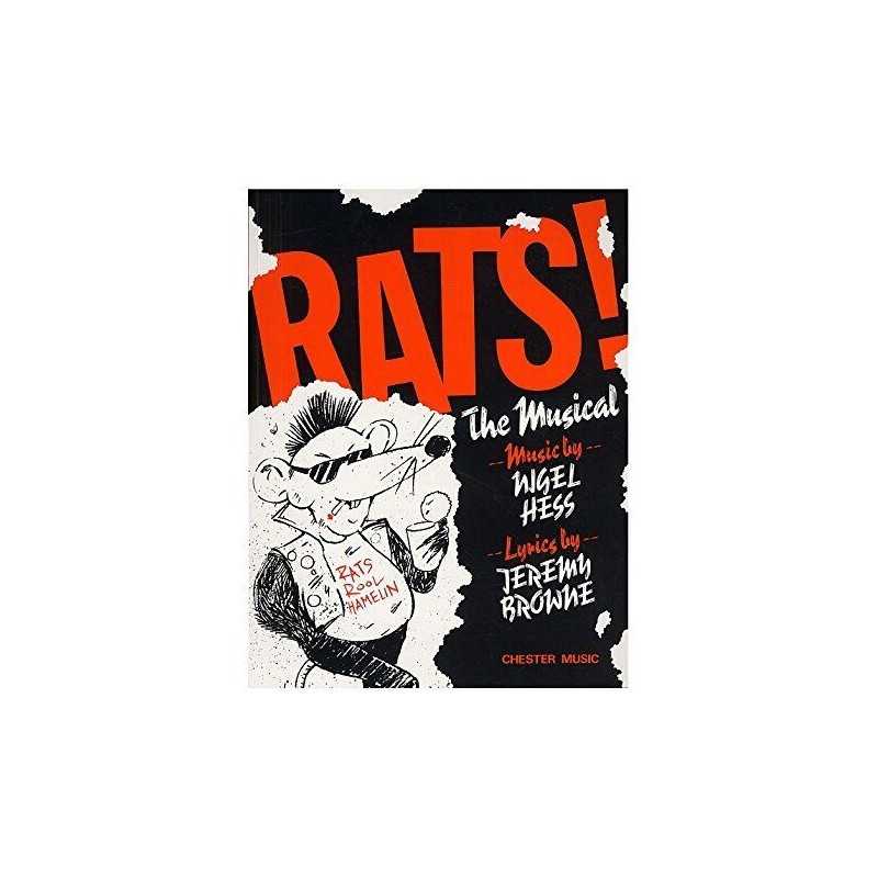 Nigel Hess: Rats The Musical (Vocal Score) by Hess, Nigel (Compose Book The