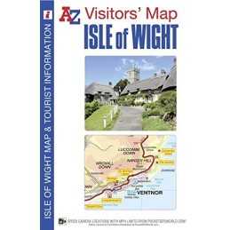 Isle of Wight Visitors Map (A-Z Visitors Map) by Geographers A-Z Map Co Ltd The