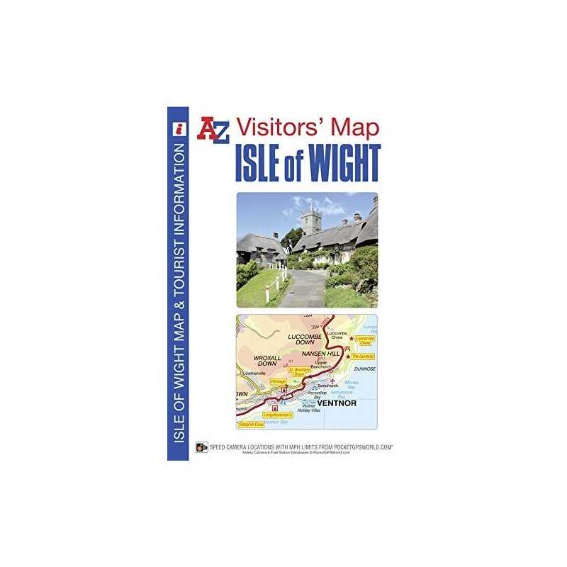 Isle of Wight Visitors Map (A-Z Visitors Map) by Geographers A-Z Map Co Ltd The