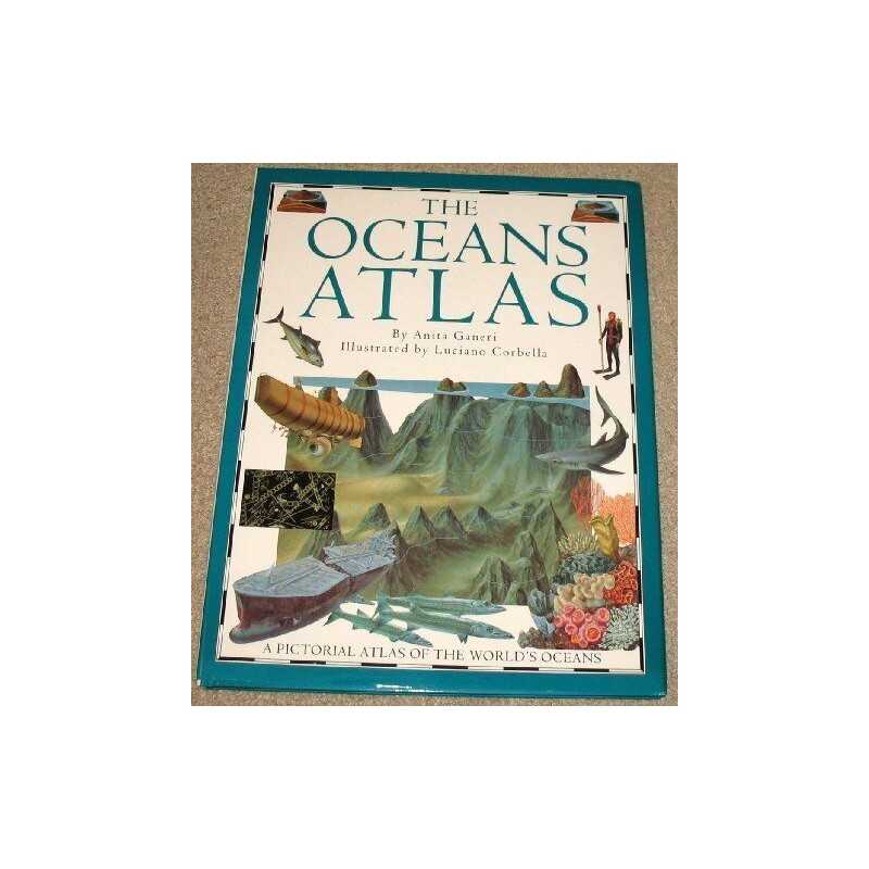 The Oceans Atlas (Picture Atlases) by Ganeri, Anita Hardback Book  Fast