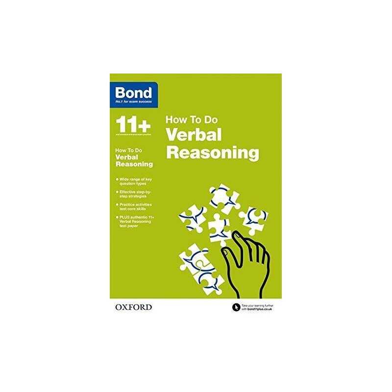 Bond 11+: Verbal Reasoning How to Do, Bond 11+