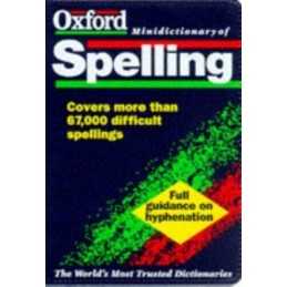 The Oxford Minidictionary of Spelling Paperback Book