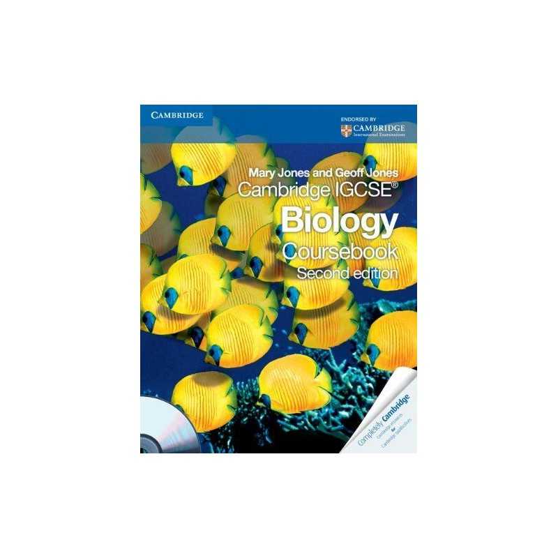 Cambridge IGCSE Biology Coursebook with C... by Jones, Geoff Mixed media product