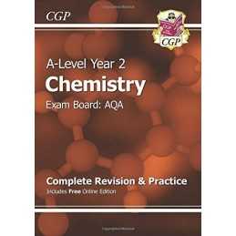 A-Level Chemistry: AQA Year 2 Complete Revision & Practice with ... by CGP Books