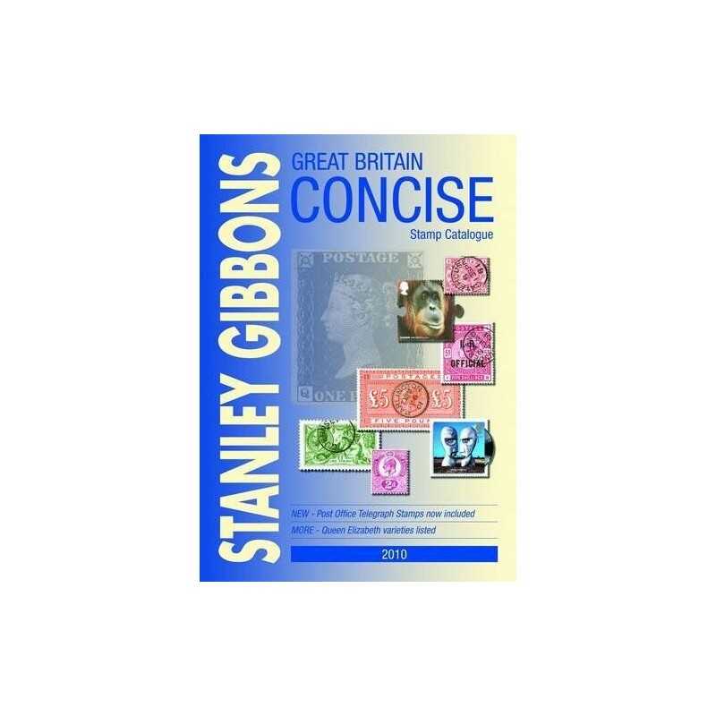 Great Britain Concise Stamp Catalogue 2010 Paperback Book