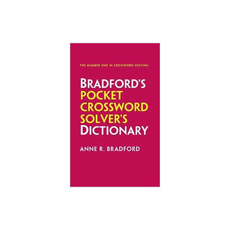 Collins Bradfords Pocket Crossword Solvers Dictionary:... by Bradford, Anne R.