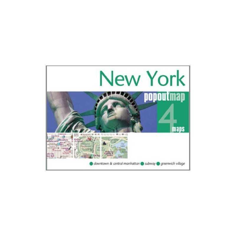 New York PopOut Map (PopOut Maps) by Popout Maps Book
