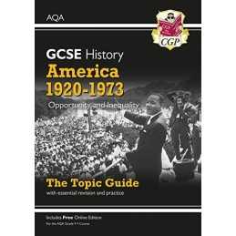 New Grade 9-1 GCSE History AQA Topic Guide - America, 1920-1973:... by CGP Books