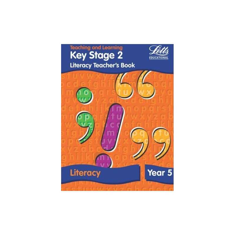 KS2 Literacy Teachers Book: Year 5 (Letts Primary Activit... by Fidge Paperback