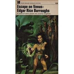 Escape on Venus by Burroughs, Edgar Rice Paperback Book