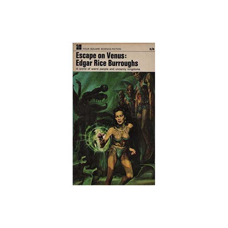 Escape on Venus by Burroughs, Edgar Rice Paperback Book