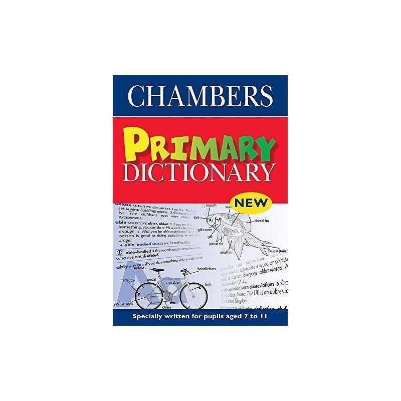 Chambers Primary Dictionary by Chambers Hardback Book