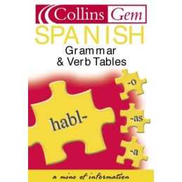 Spanish Grammar and Verb Tables (Collins Gem) Paperback Book
