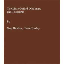 The Little Oxford Dictionary and Thesaurus Hardback Book