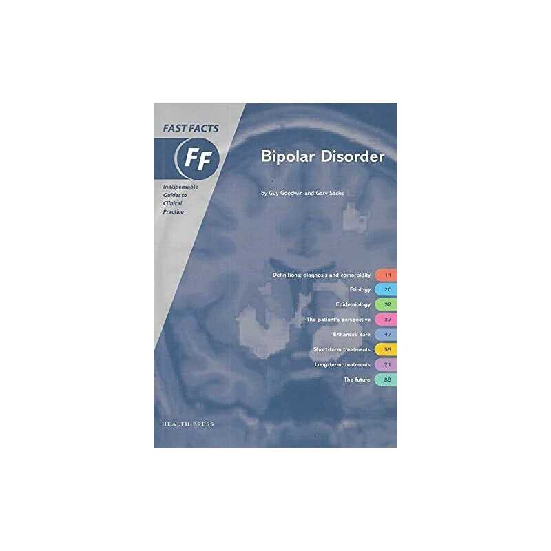 Bipolar Disorders (Fast Facts) by Sachs Paperback Book