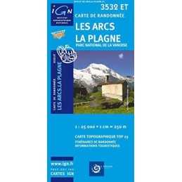 Les Arcs / La Plagne / PN de La Van..., IGN Institut Ge