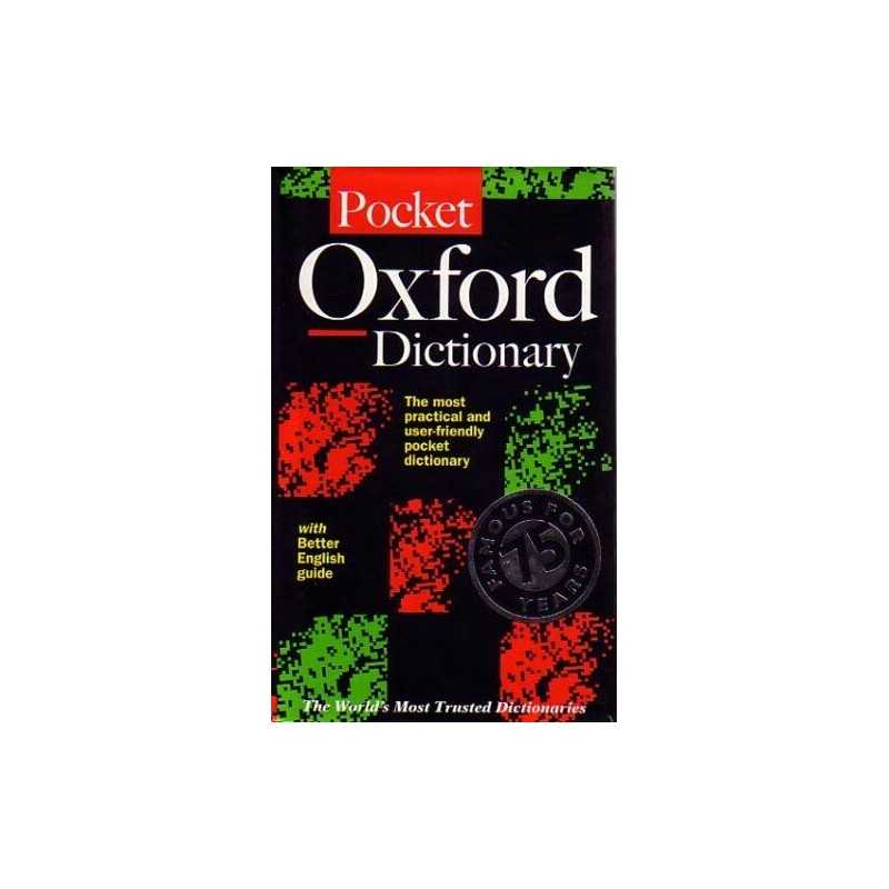 Pocket Oxford Dictionary of Current English Paperback Book