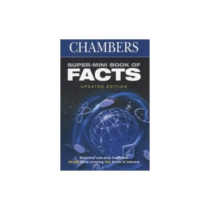 Super-mini Book of Facts (Chambers) Paperback Book