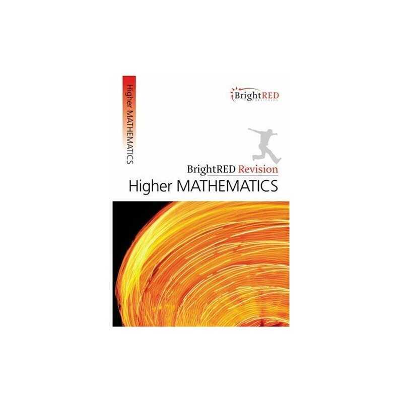 Bright Red Revision: Higher Maths by Christine Davis Paperback Book