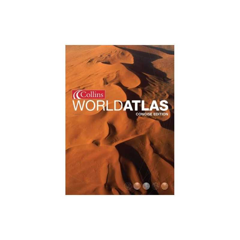 Collins World Atlas: Concise Edition by Atlas Collins Hardback Book