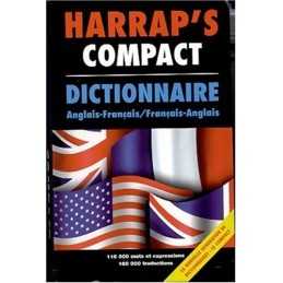 Harraps Compact Dictionnaire Anglais-Francais, Fran... by Cahm, Eric. Hardback